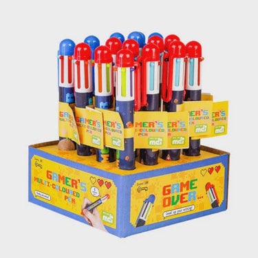 mdi desk novelty Multi Coloured Gamer Pen